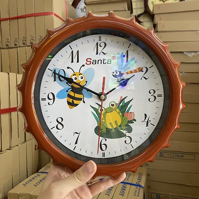 Đồng Hồ Treo Tường Hình Nắp Bánh Răng - Thiết Kế Độc Đáo, Trang Trí Ấn Tượng