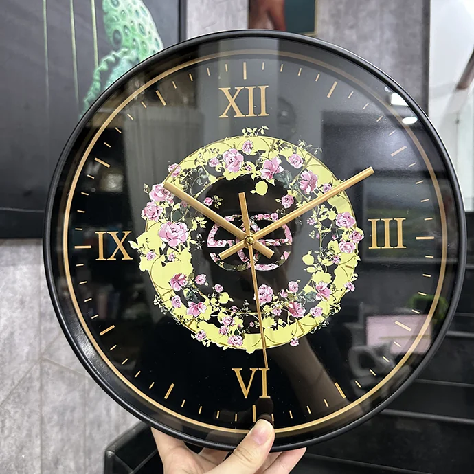 Đồng Hồ Treo Tường Chất Lượng - Đồng Hồ Treo Tường In Logo Elise