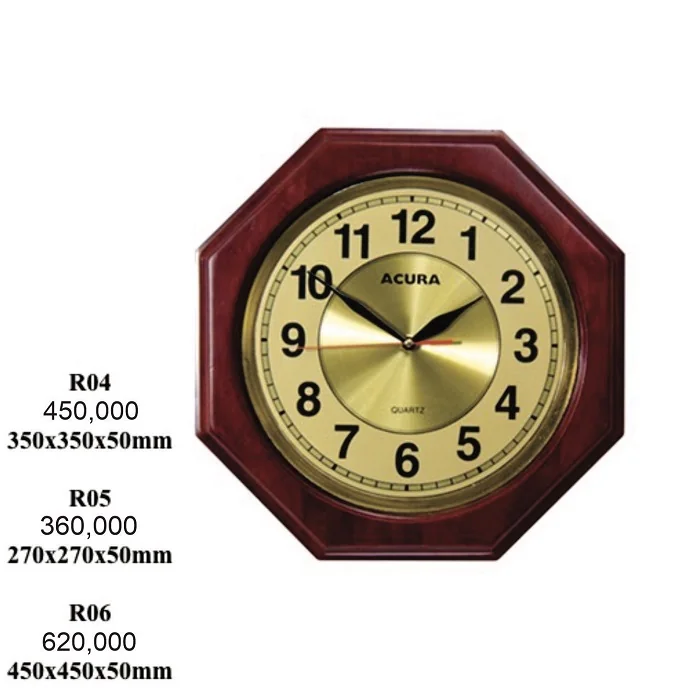 Đồng Hồ Treo Tường Gỗ Cao Cấp In Logo Doanh Nghiệp