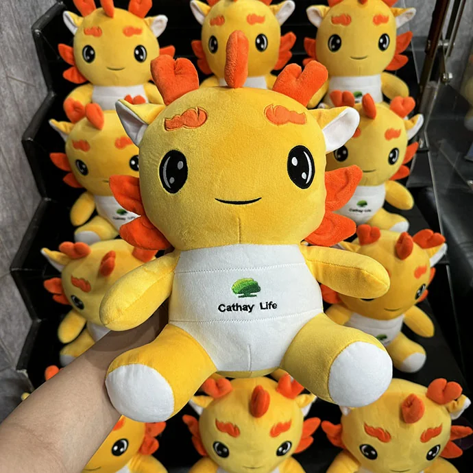 Gấu Bông Linh Vật Thêu Logo Theo Yêu Cầu – Thú Bông Doanh Nghiệp