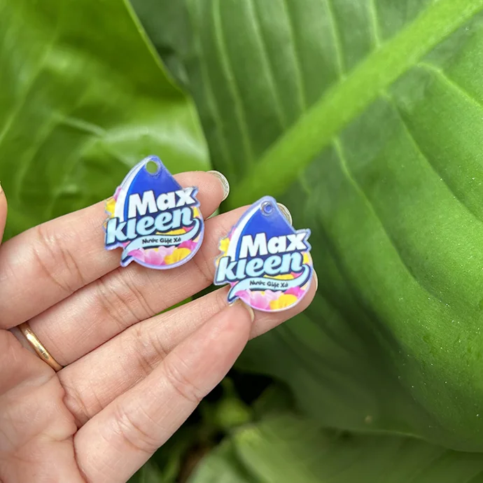 Móc Khóa Mica In Logo Theo Yêu Cầu – Móc Khóa Nhựa Quảng Cáo