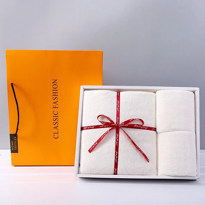 Set Quà Khăn Tắm Cao Cấp 3 Khăn – Món Quà Sang Trọng & Thiết Thực