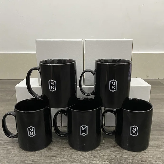 Ly Sứ Bát Tràng 400ml In Logo Theo Yêu Cầu – Cốc Sứ Chịu Nhiệt Tốt, Quà Tặng Doanh Nghiệp