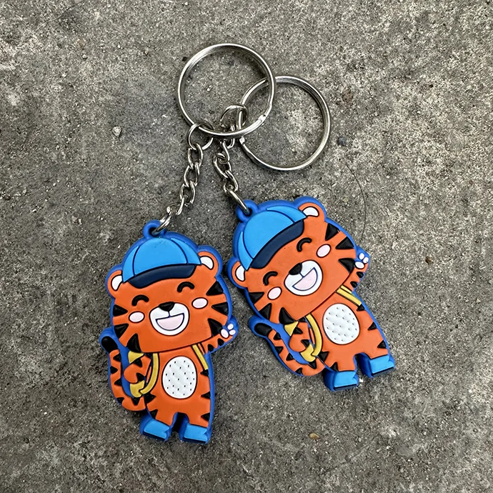 Móc Khóa Cao Su 3D In Logo – Móc Khóa PVC Theo Yêu Cầu