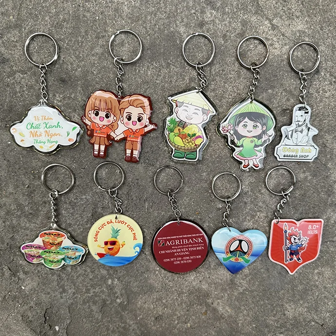 Móc Khóa In Logo Theo Yêu Cầu – Móc Khóa Quảng Cáo Doanh Nghiệp