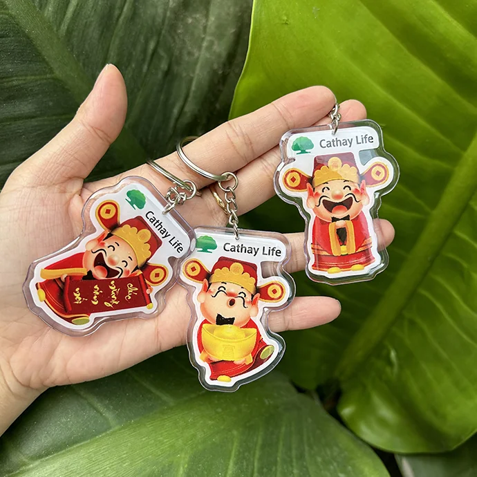 Móc Khóa Mica In Logo – Móc Khóa Acrylic Quà Tặng Doanh Nghiệp