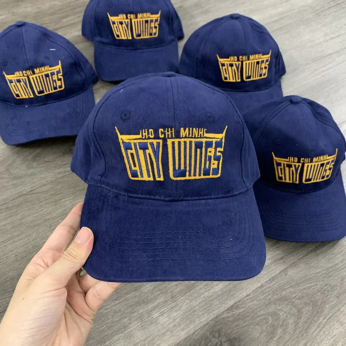 Nón Kết Thêu Logo – Mũ Lưỡi Trai City Wings Cao Cấp