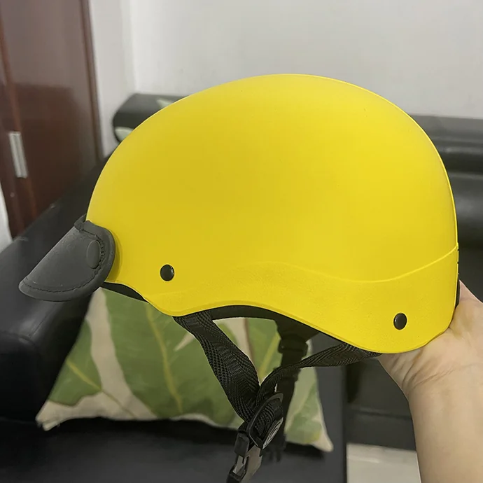 Mũ Bảo Hiểm Nửa Đầu In Logo Doanh Nghiệp – Quà Tặng Theo Yêu Cầu