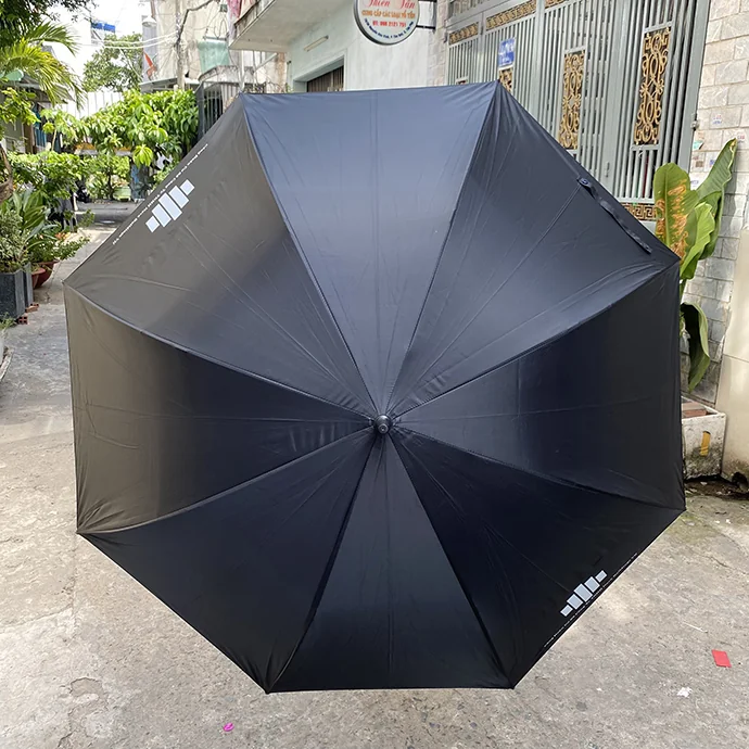 Ô Dù Cỡ Lớn Màu Đen Che Nắng Mưa – In Logo Doanh Nghiệp