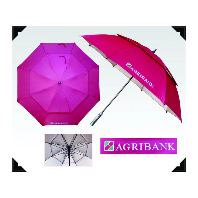 Ô Dù Cán Dài Cỡ Lớn Cao Cấp – Quà Tặng Doanh Nghiệp Ngân Hàng