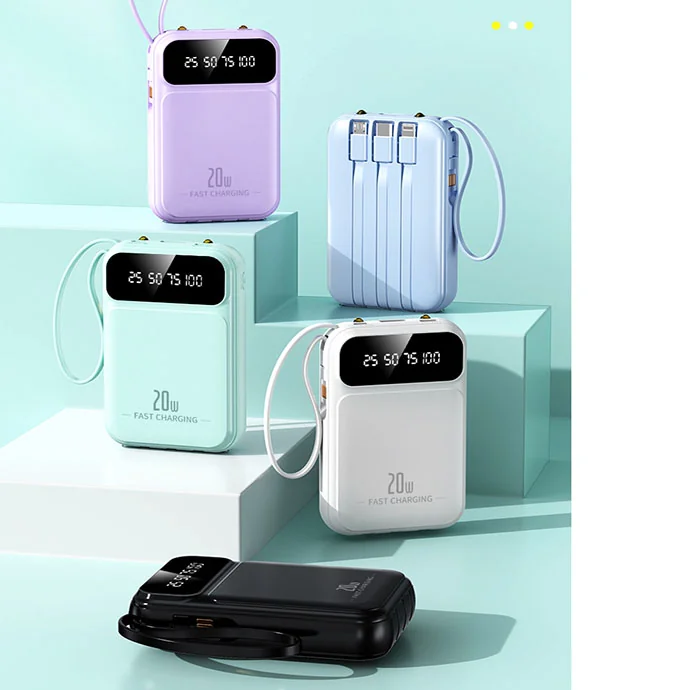 Pin Sạc Dự Phòng In Logo Theo Yêu Cầu – Sạc Nhanh 20W Đa Năng