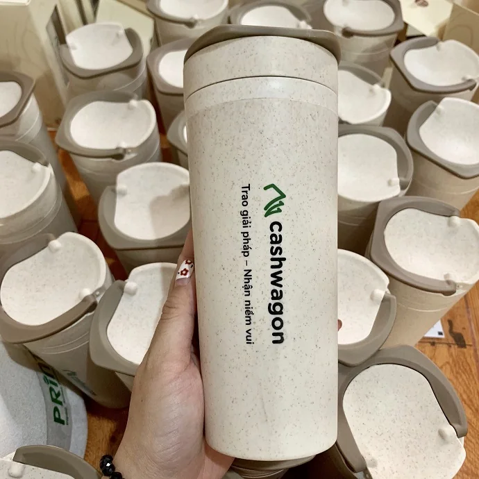 Bìn Lúa Mạch Màu Kem –  Văn Phòng Cao Cấp