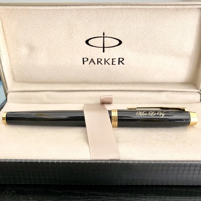 Bút Ký Parker IM Black Cài Vàng Khắc Tên - Quà Tặng Cao Cấp và Đẳng Cấp