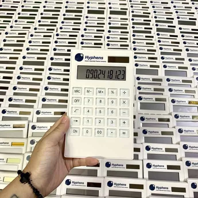 Máy Tính Cầm Tay In Logo Làm Quà Tặng Trường Học