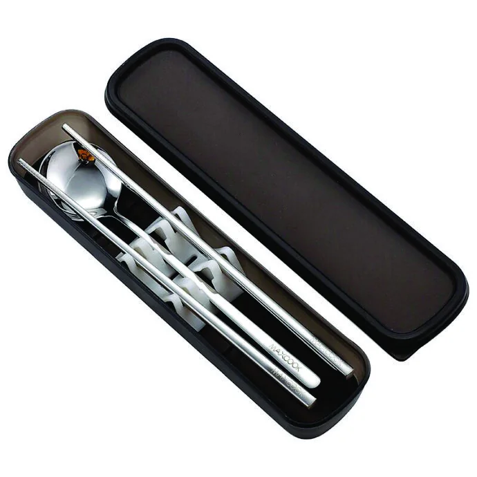 Bộ Muỗng Đũa Inox 304 Cao Cấp – Hộp Đựng Sang Trọng Tiện Lợi