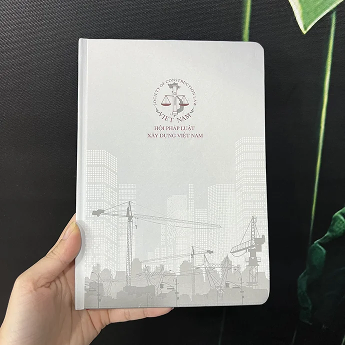 Sổ Bìa Bồi Giấy In Logo – Sổ Tay Quà Tặng Doanh Nghiệp Chuyên Nghiệp