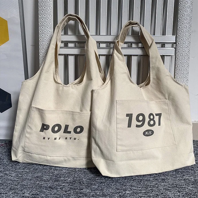 Túi Tote Trắng - Túi Canvas Trắng In Hình Phong Cách Korean | Đẹp, Chất Lượng