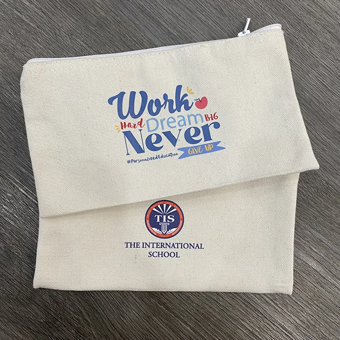 Túi Đựng Mỹ Phẩm – Túi Canvas Mini In Logo Theo Yêu Cầu, Giá Rẻ