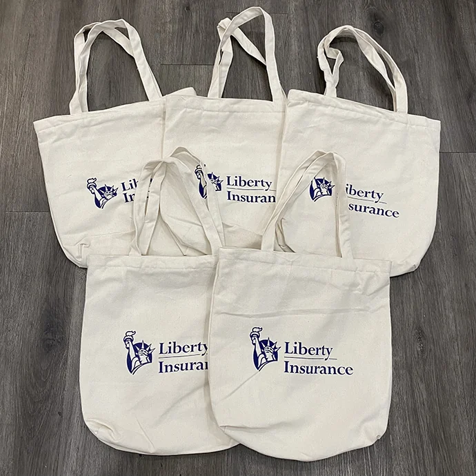 Túi Canvas LIBERTY – Túi Canvas In Logo Hai Mặt, Giá Rẻ