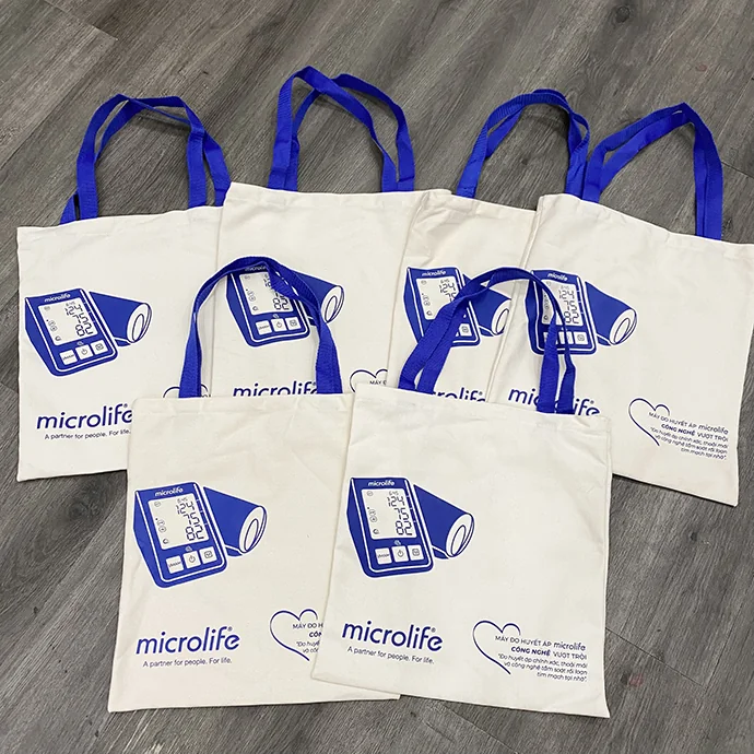 Túi Canvas Dây Đai In Logo Theo Yêu Cầu - Bền Đẹp, Giá Tốt