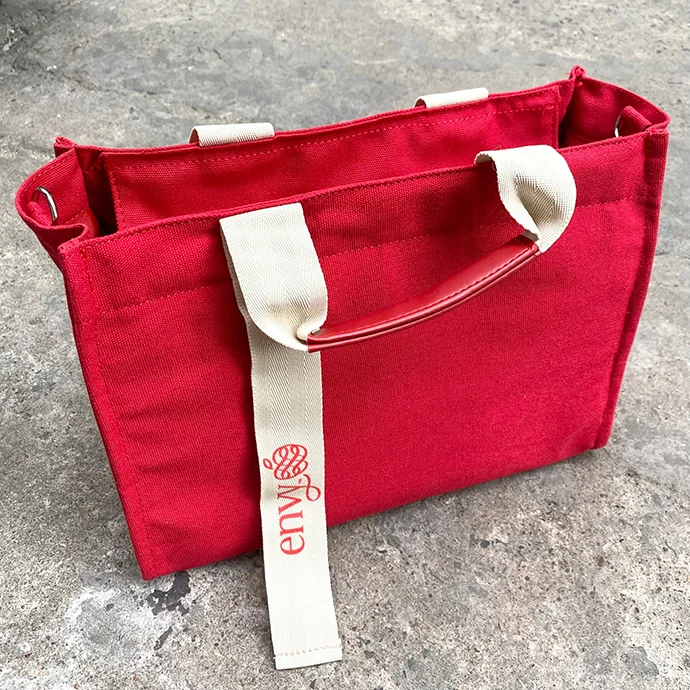 Túi Vải Canvas Hình Hộp In Logo Envy - Túi Canvas In Logo Envy Theo Yêu Cầu