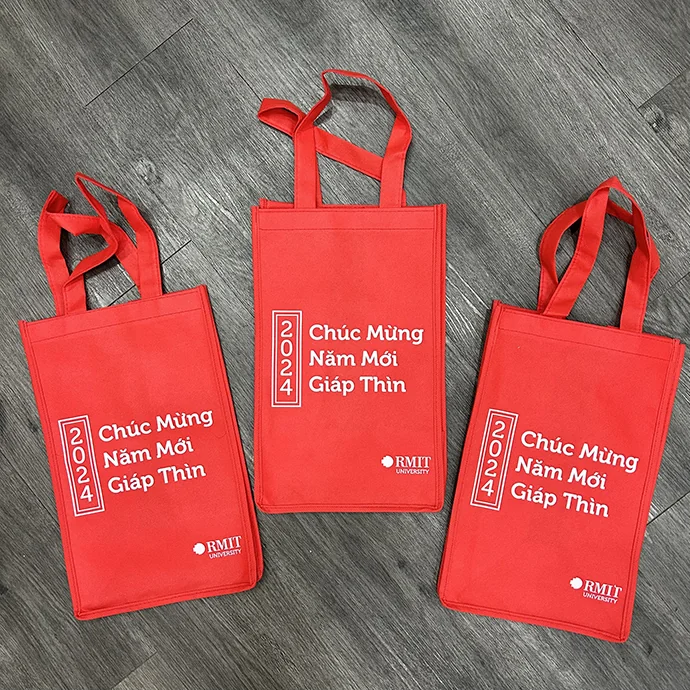 Túi Vải Không Dệt In Logo RMIT - Túi Vải Không Dệt Theo Yêu Cầu