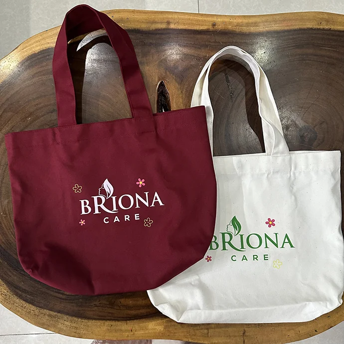 Túi Canvas In Logo - Túi Canvas Sản Xuất Theo Yêu Cầu - Quà Tặng Doanh Nghiệp