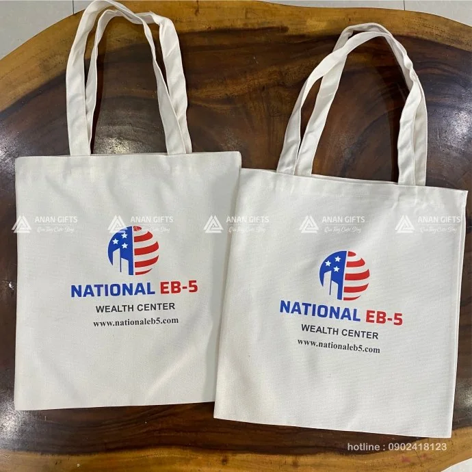Túi Vải Canvas In Chuyển Nhiệt - In Logo Theo Yêu Cầu - Sản Xuất Túi Canvas Giá Rẻ