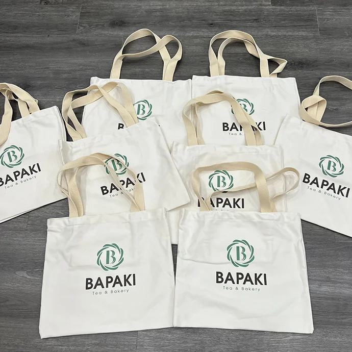 Túi Canvas Dây Đai BAPAKI - Túi Canvas In Chuyển Nhiệt - Sản Xuất Theo Yêu Cầu
