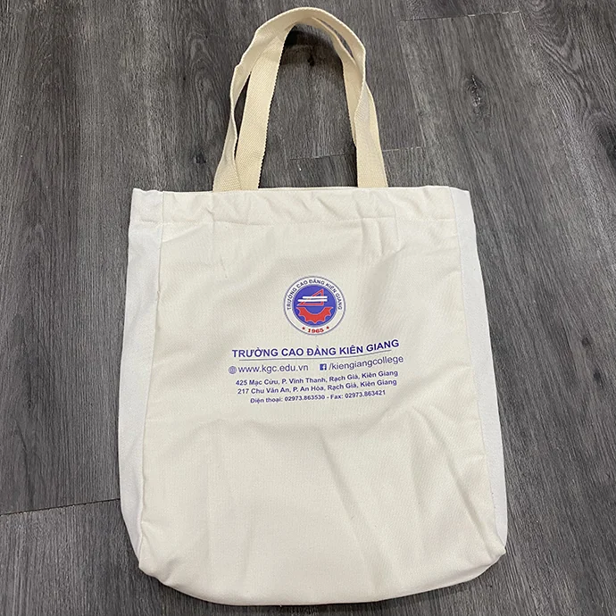 Túi Canvas In Chuyển Nhiệt Giá Rẻ – Túi Canvas In Logo Doanh Nghiệp