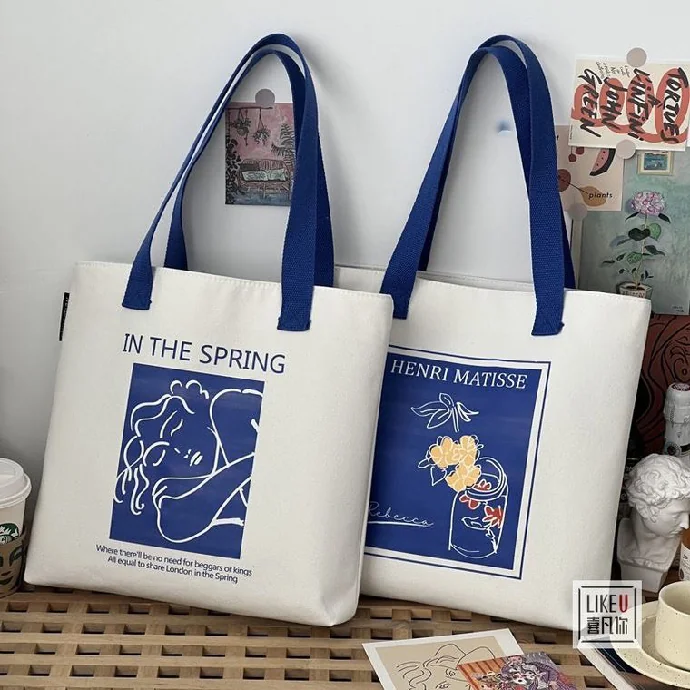 Túi Vải Quai Dây In Logo - Sản Xuất Theo Yêu Cầu, Giá Tốt