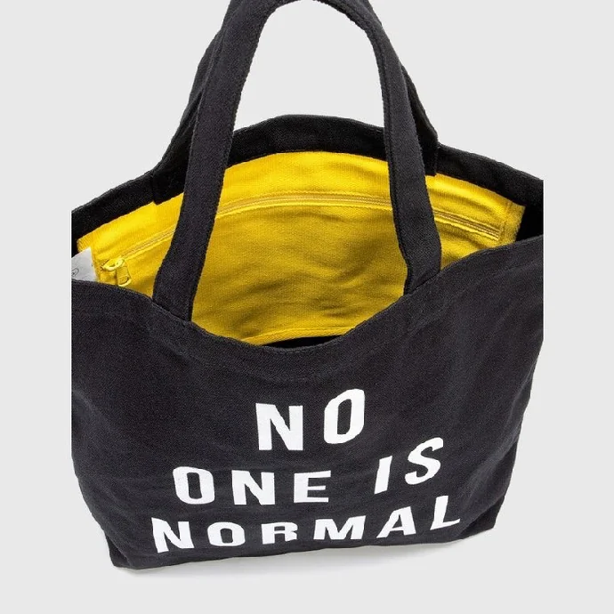 Túi Vải Canvas Phối Màu Vàng Đen - Thiết Kế Độc Đáo, In Logo Theo Yêu Cầu