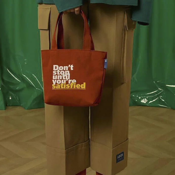 Túi Vải Canvas Màu Nâu Cam In Ấn Thiết Kế Theo Yêu Cầu