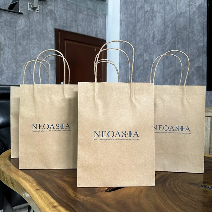 Túi giấy kraft nâu – in logo theo yêu cầu