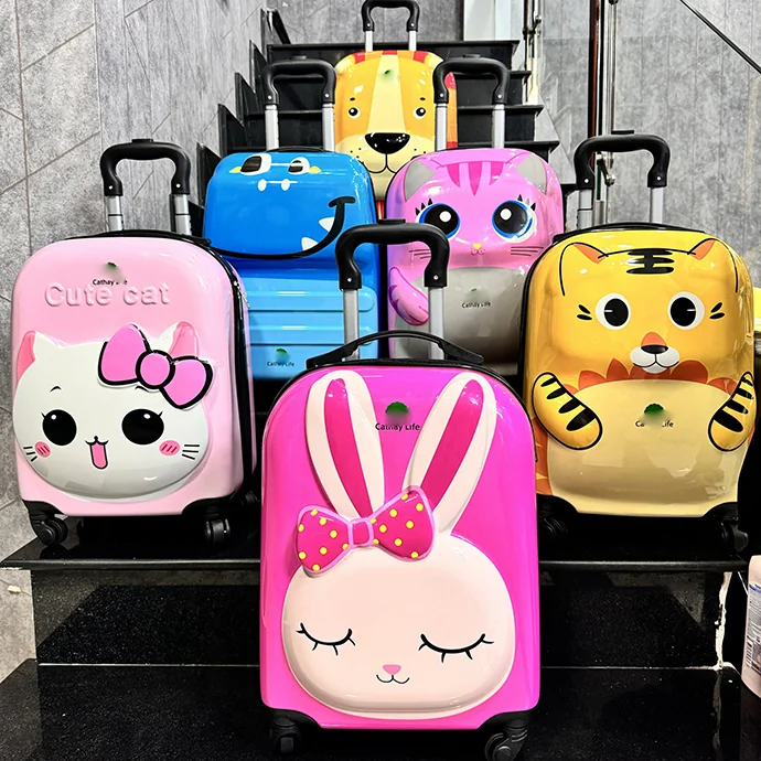 Vali Cần Kéo Trẻ Em - Thiết Kế Hoạ Tiết In Nổi và Tùy Chỉnh In Logo