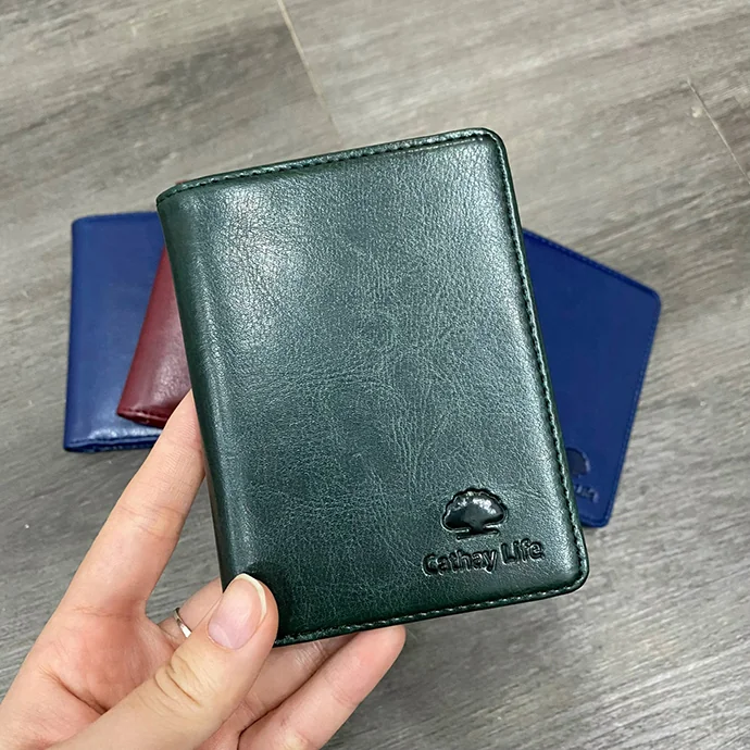 Ví Da PU In Logo Cathay Life – Quà Tặng Doanh Nghiệp Cao Cấp