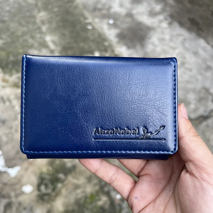 Ví Card Da In Logo – Ví Đựng Thẻ Quà Tặng Doanh Nghiệp Cao Cấp