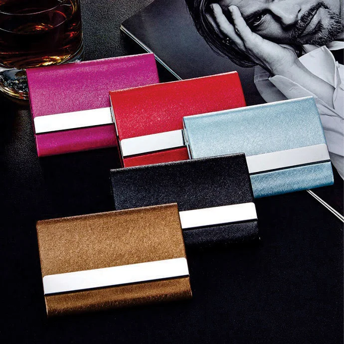 Hộp Đựng Danh Thiếp Kim Loại Phủ Màu Ánh Satin – Sang Trọng, Hiện Đại, In Logo Doanh Nghiệp