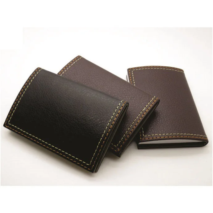 Hộp Đựng Danh Thiếp Da PU Khâu Chỉ Nổi – Bền Bỉ, Sang Trọng, In Logo Doanh Nghiệp