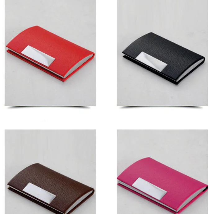 Hộp Đựng Namecard Da Cong Viền Kim Loại – Sang Trọng, Gọn Gàng, In Logo Doanh Nghiệp