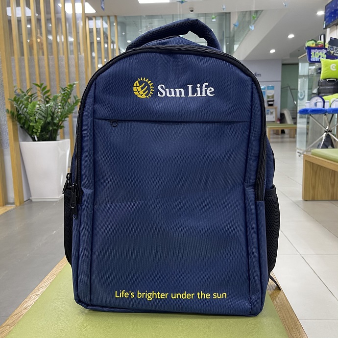 BALO ĐỰNG LAPTOP IN LOGO SUNLIFE