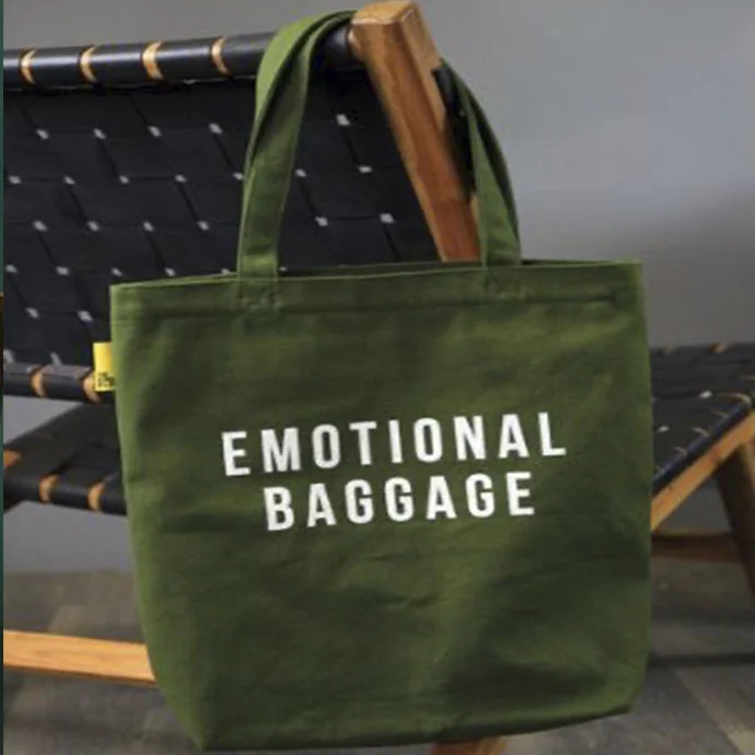 Túi tote vải canvas màu xanh rêu in logo theo yêu cầu