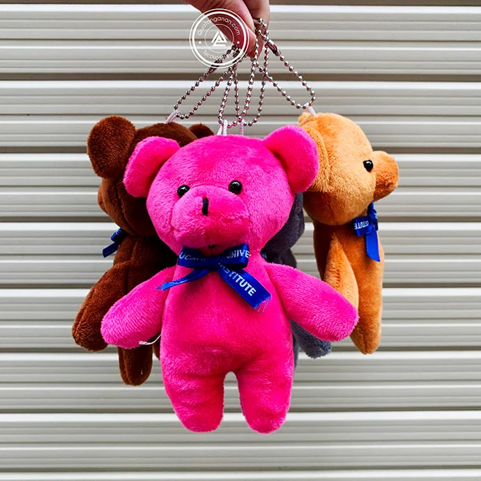 Móc Khóa Gấu Bông Mini In Logo – Quà Tặng Doanh Nghiệp Dễ Thương