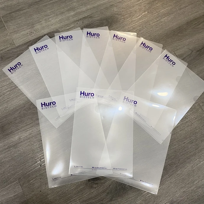 In Bìa Nhựa A4 In Logo Theo Yêu Cầu – Gia Công Bìa Nhựa PP Chất Lượng