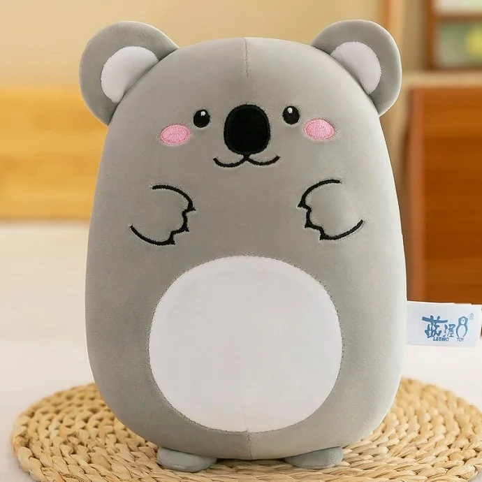 Gối ôm gấu Koala thêu logo theo yêu cầu – nhận thiết kế theo mẫu, quà tặng doanh nghiệp