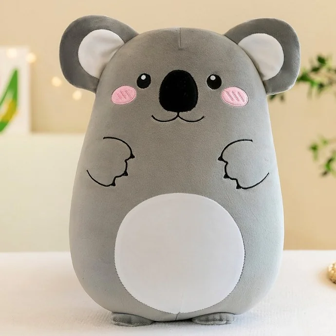Gối ôm gấu Koala thêu logo theo yêu cầu – nhận thiết kế theo mẫu, quà tặng doanh nghiệp