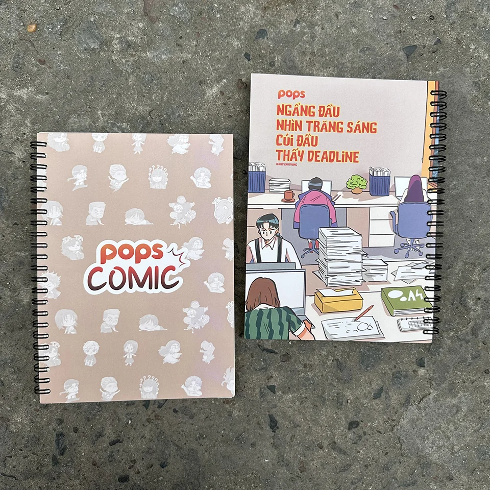 Sổ Tay Lò Xo In Logo Theo Yêu Cầu – Sổ Tay Quảng Cáo Đẹp, Chuyên Nghiệp