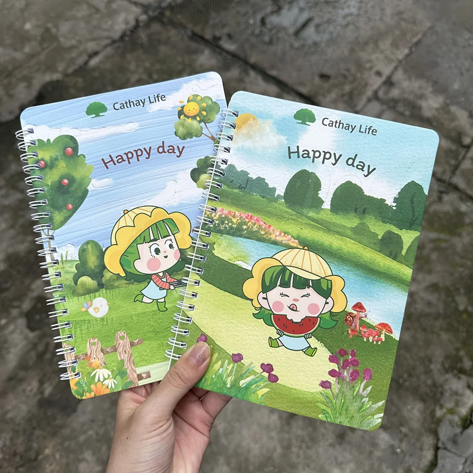 Sổ Lò Xo A5 In Logo Theo Yêu Cầu - Giá Rẻ, Chất Lượng Cao