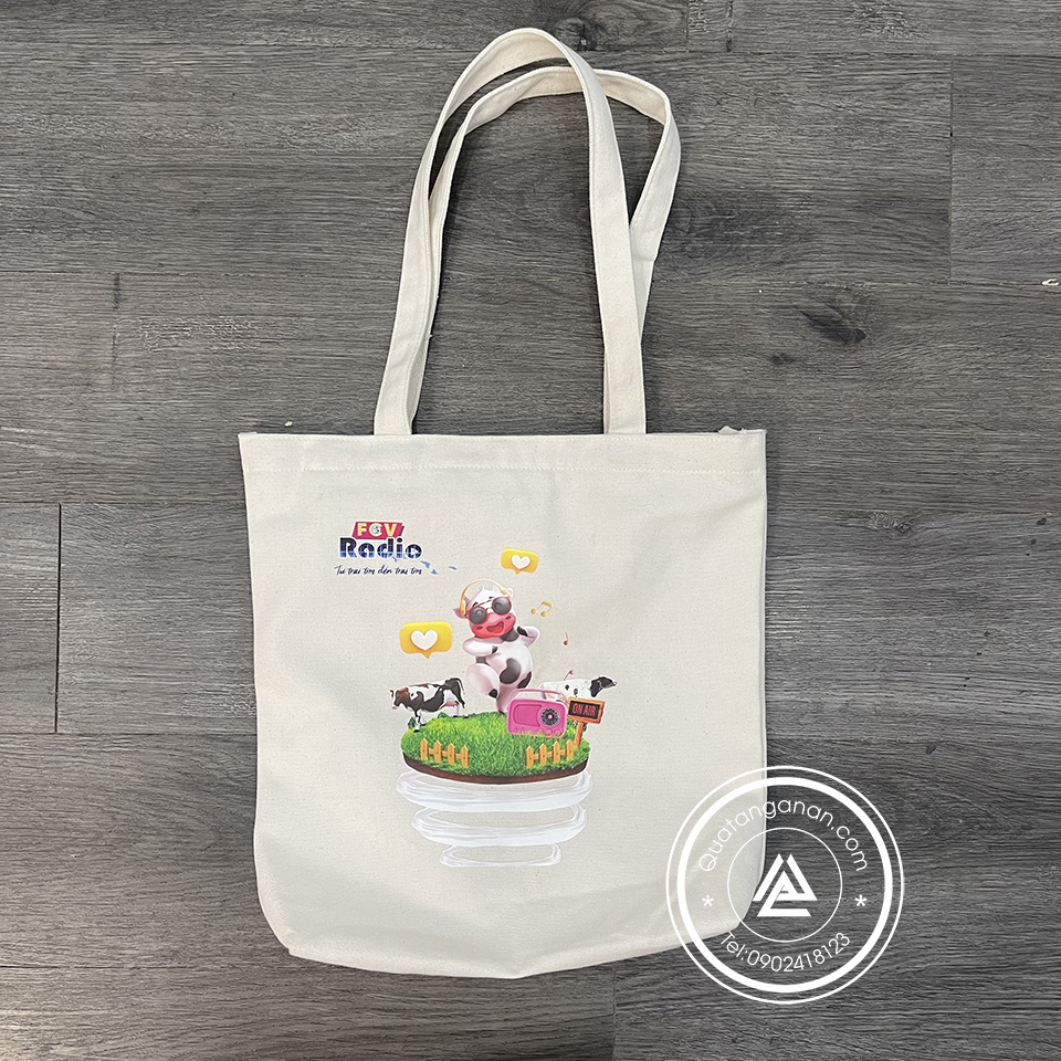 TÚI TOTE CANVAS SẢN XUẤT THEO YÊU CẦU