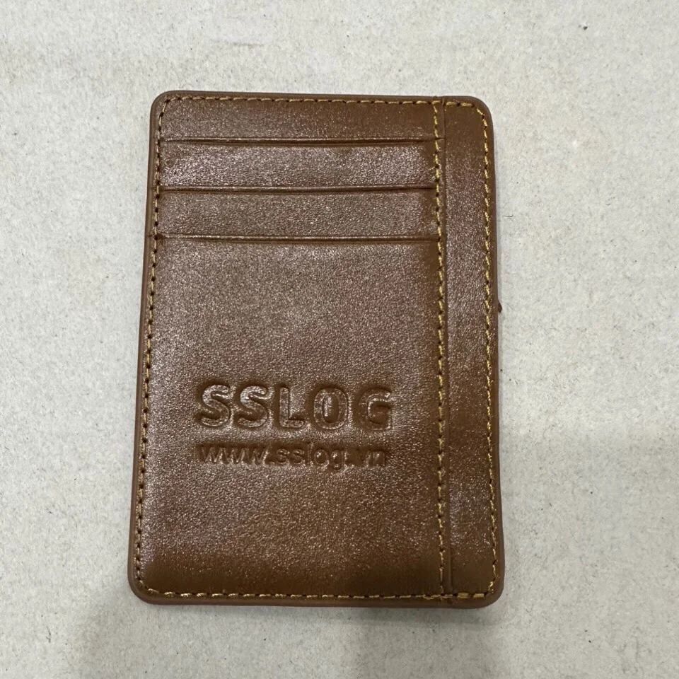 Ví Đựng Thẻ Da PU Mỏng Tiện Lợi – Ví Cardholder Doanh Nghiệp